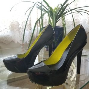 SOLD -Classic Black Patent Pumps - Charlotte Russe